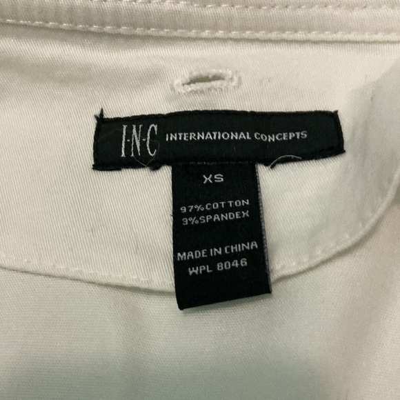 INC 2 in 1 faux fur vest - denim safari style  X-Small - Picture 8 of 16